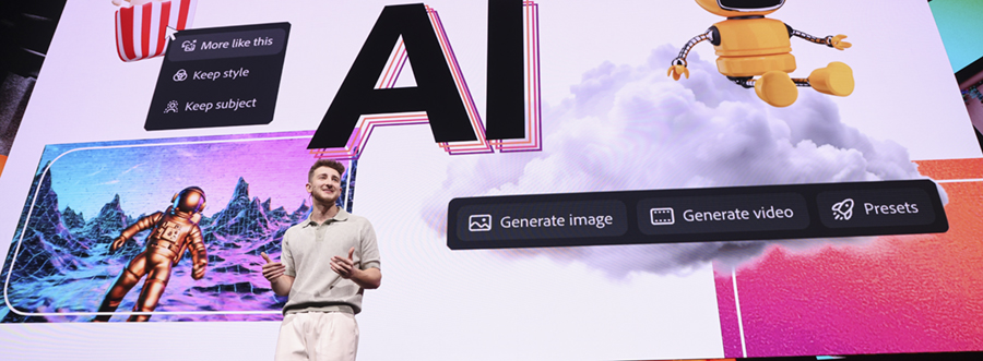 Adobe presenta innovaciones en IA, asistentes y modelos en Creative Cloud para impulsar a los profesionales creativos